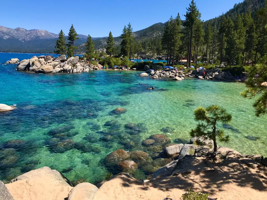 Sand Harbor Beach in Lake Tahoe