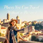 Places you can travel without a passport